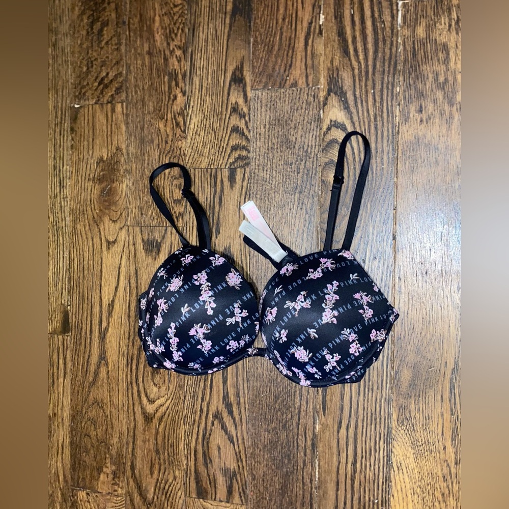 ❌SOLD ON MERCARI❌ PINK wear everywhere super push-up bra 34C